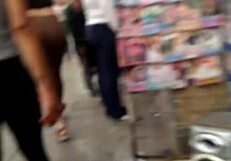 Peruvian big ass babe shakes cheeks in tight ceres outfit