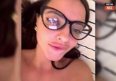 Nicekristina Sucks Cock Licks Balls Real Orgasm Squirts