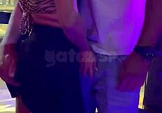 achei um macho com pauzão na balada que fodeu minha buceta na frente do corno 😈