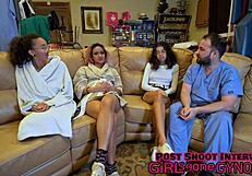 blindfolded aria nicole spreads wide in orgasm research with toys and patient vibes