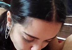 Debora Prado Deepthroats Monster Cock Morning Blowjob Wakeup