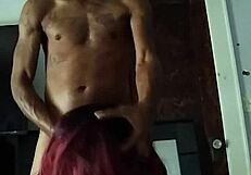 Sexy Ebony BBW Deepthroats Chocolate Monster Cock Close Up Sucking