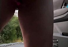 heart racing flashing my panties on taylor creek public cruise