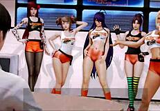 stepsister's yoga pants ripped for skinny big ass doggy pounding and tight pussy stretch