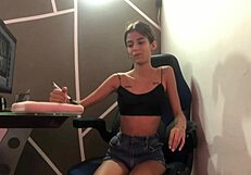 piscologa sexual begs for my huge cock in her tight pussy