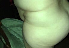 Cumming Deep Inside Wife's Pussy on Desk After Hot Creampie Session