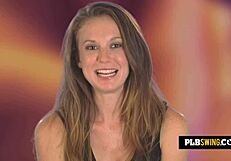 Swinger couple hosts party turning into steamy group fun