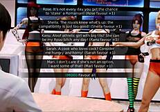 stepsister's yoga pants ripped for skinny big ass doggy pounding and tight pussy stretch