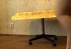 Secretary Break Turns Into Curvy Milf Doggystyle Creampie