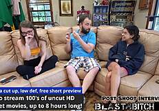 Mira Monroe's Petite Body Takes Hard Cock Before Deep Sucking Session