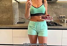 StepMom Pounces On StepSon After Vacation And Fucks Him Hard!