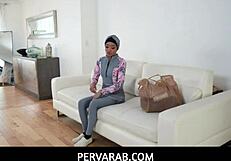 yo check out innocent arab jade kimiko taking that huge load after her wild fuck