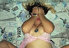 Blonde Latina Nympho Whore Bitch Begs for Brutal Cock Pounding