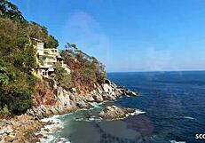 Natural Saggy Tits Latina Shocked By Old German Tourist's Beach Anal!