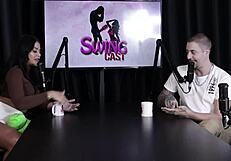 ator brocha sem pauzão em ménage masculino? gangbang reverso com alemã sheer red lingerie bdsm!