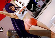 stepsister's yoga pants ripped for skinny big ass doggy pounding and tight pussy stretch