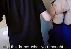 Painter Girlfriend Cheats With Big Cock On Boyfriend's Desk