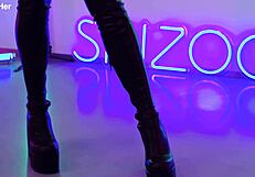 eden ivy's tattooed body drips with fresh creampie load