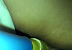 s woman's intense sextoy creampie orgasm