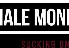 damn monica m looks hot suckin that dildo in lingerie big ass tits shemale transsexual monster cock toy play