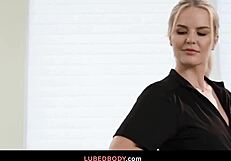 Please Excuse The Mess On These Oiled Lesbians Tribbing Pussies