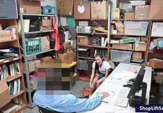 Hey Cute Teen Thief, Suck Lp Officer's Big Cock or Get Busted?