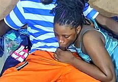 Ebonys Creamy Pussy Treat Surprises Boyfriend with Group Twist