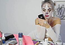 Harley Quinn makeup tutorial by Miss Daisy Diamond for Halloween