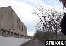 redhead jenifer trades pussy for cash while boyfriend watches