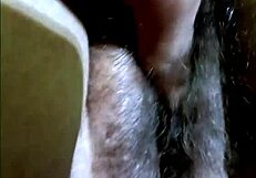 my curvy college stepsis roommate's hairy pussy creampied deep after rough missionary