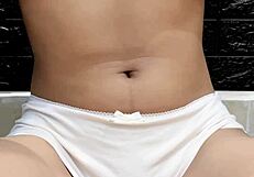 Wet pussy squirts wildly during scorching hot solo masturbation frenzy!