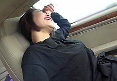 beautiful japanese milf model's huge natural tits exposed in secret footage