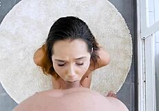 exotic latina esperanza del horno takes bent over anal assfucking to mouth and facial swallow