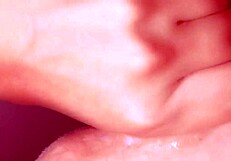 japanese stepmom blows stepson for birthday cum in mouth close up