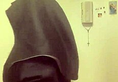 halloween nun hazelnut gets bent over and fucked hard by big cock