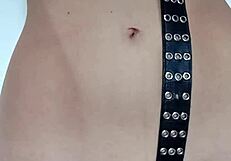 Punished With Belt Spanking On My Tender Pussy And Tits