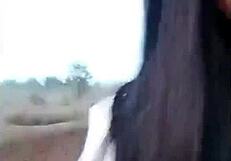 saucy chinese streamer seduces two rural friends for stockings 3p anal then masturbates