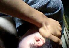 Young Slut Face-Fucked Hard During Intense Blowjob Session