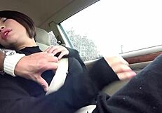 beautiful japanese milf model's huge natural tits exposed in secret footage