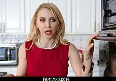 Step Family Orgy Gives Thanks with Blowjobs and Hardcore Taboo Fucks!