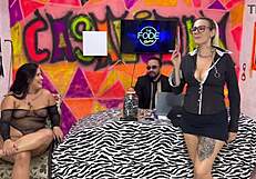 damn bbw melancia licked diguinha dj's juicy pussy so much 👅💦 fingered that giant fat ass and huge saggy tits too 🍑🍑