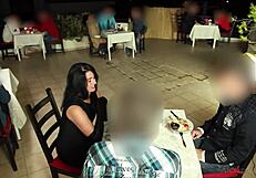 Restaurant Guests Watch Milf Orgy with Monster Cocks and Public Cumshots