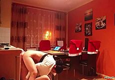 Wild Kitchen Oral! Couple Licks Pussy and Cock in Intense Blowjob Frenzy