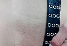 Punished With Belt Spanking On My Tender Pussy And Tits