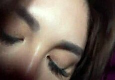 horny sherrie moon's split tongue teases my throbbing dick endlessly