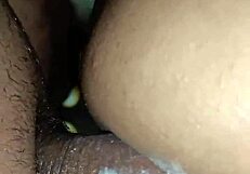 sexy girlfriend screams in ecstasy from huge anal pounding in bedroom