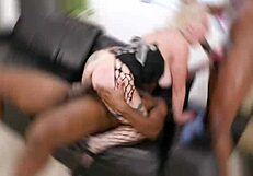 Sweet Mery's First BBC DP Ass to Mouth Balls Deep Rough Gapes Cum Swallow