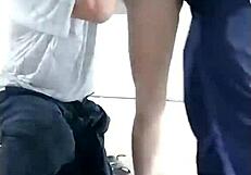 saucy chinese streamer seduces two rural friends for stockings 3p anal then masturbates