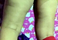 they pound my big latina ass hard with 20cm dildo mini skirt