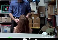 Pepper Hart Caught Stealing Fucked